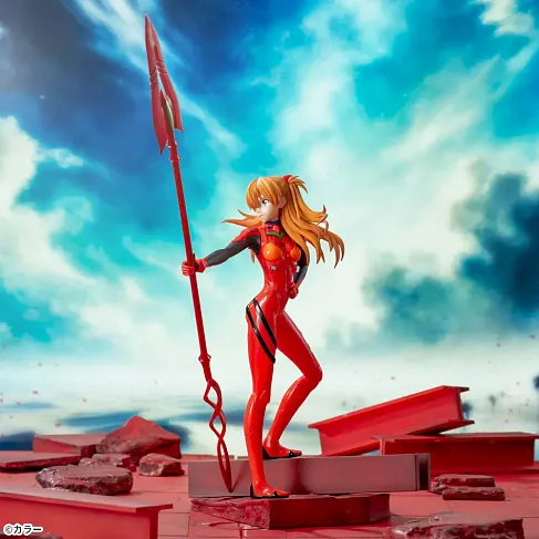 Фигурка Evangelion 3.0+1.0 Asuka Shikinami Langley Spear —SEGA Luminasta Figure 