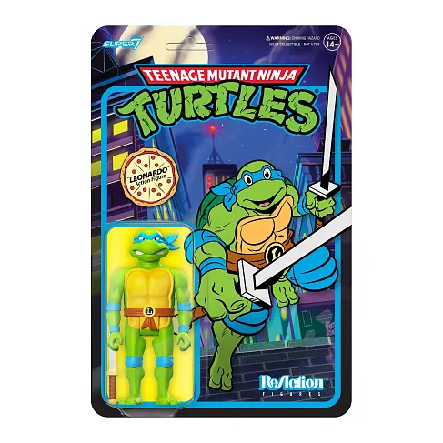 Фигурка Leonardo — Super7 TMNT Reaction Figure W7