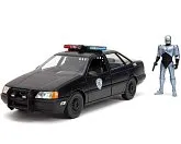 Модель Ford Taurus — 1:24 Die-Cast Metal Vehicle w Figure Robocop 1987