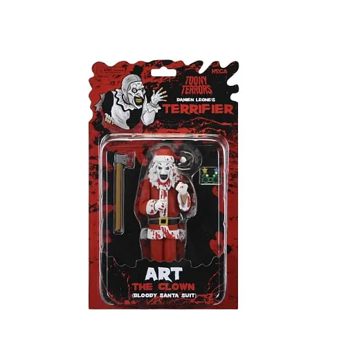 Фигурка Terrifier 3 Art the Clown (Bloody Santa Suit) — Neca Toony Terrors Figure