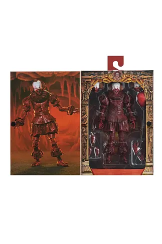 Фигурка Пеннивайз — Neca IT Welcome to Derry Ultimate Pennywise Bloody Figure