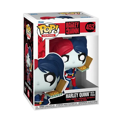 Фигурка Harley Quinn with Pizza — Funko Pop! Vinyl 452