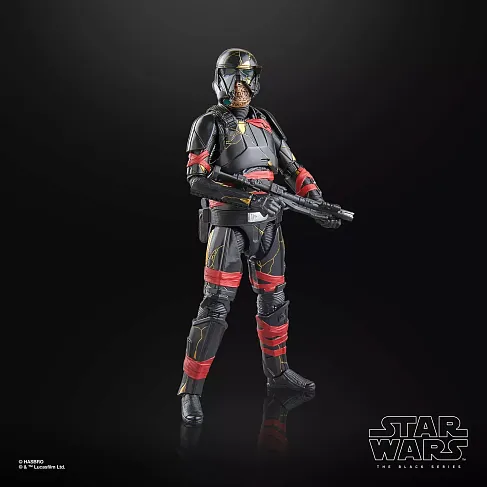 Фигурка Star Wars Ahsoka Night Trooper — Hasbro Black Series