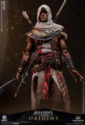 Первая подвижная фигурка Байека из "Assassin's Creed Origins"