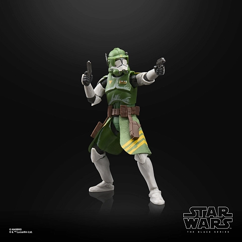 Фигурка Clone Wars Clone Commander Doom — Hasbro Star Wars Black Series Figure