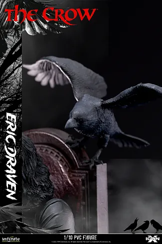 Фигурка The Crow Eric Draven — Infinite Icon X 1/10 PVC Figure
