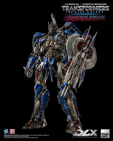 Фигурка Nemesis Prime — ThreeA Transformers The Last Knight DLX