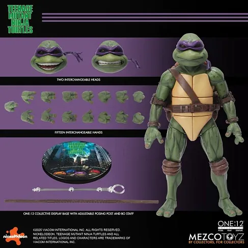 Фигурка Teenage Mutant Ninja Turtles from the 1990 — Mezco One 12 Collective