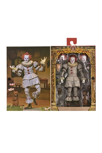 Фигурка Пеннивайз — Neca IT Welcome to Derry Ultimate Bob Gray as Pennywise Figure