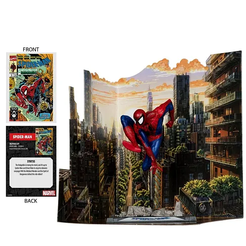 Фигурка Spider-Man 6 — McFarlane Toys 1/10 Posed Figure w Scene