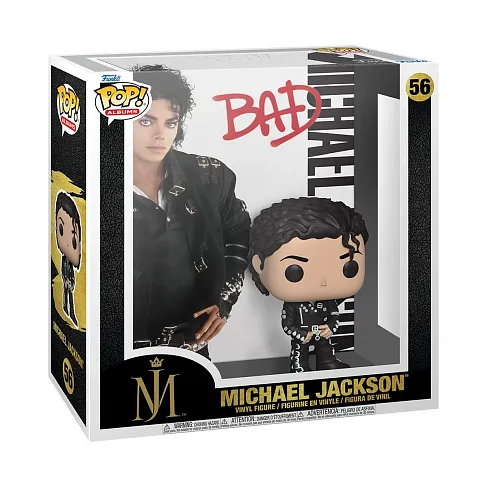 Фигурка Michael Jackson Bad — Funko Pop! Album Figure 56 w Case