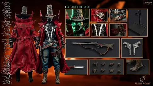 Фигурка Спаун — Flashpoint Studio FP-22172 Hell Commander Spawn 1/6