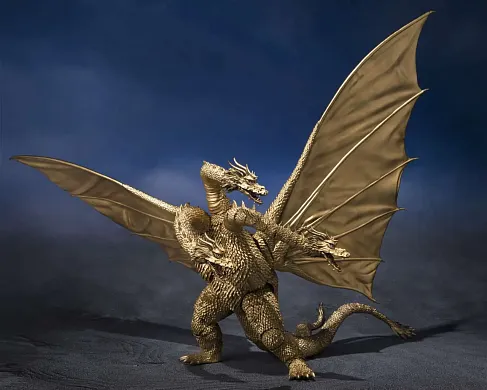 Фигурка King Ghidorah — Bandai Godzilla 1972 SH MonsterArts