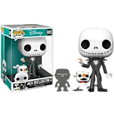 Фигурка Jack Skellington w Zero — Nightmare Before Christmas 10 Inch Funko Pop! Vinyl 809