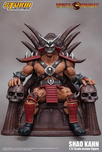 Нас ждет впечатляющая фигурка Шао Кана из "Mortal Kombat"