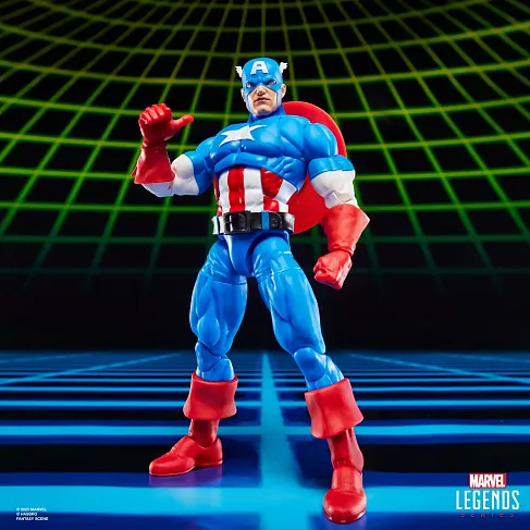 Фигурки Captain America vs Venom — Hasbro Marvel Legends Gamerverse