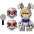 Фигурка Вэнни со сменными лицами "ФНАФ" от Funko