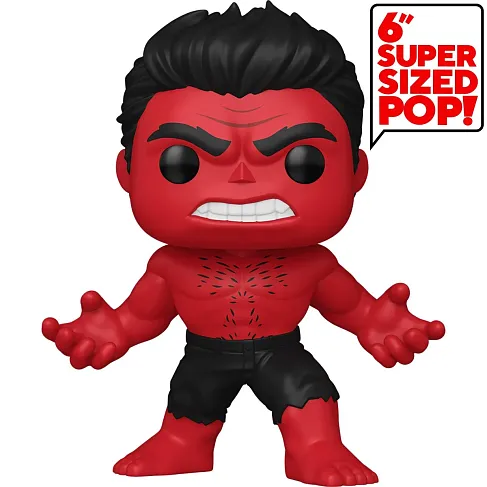 Фигурка Captain America Brave New World Red Hulk Super 6-Inch — Funko Pop! Vinyl 1366