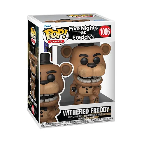 Фигурка Withered Freddy — Five Nights at Freddy Funko Pop! Vinyl 1086