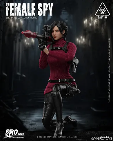 Фигурка Ada Wong Female Spy — Brotoys LR011 Resident Evil 1/12