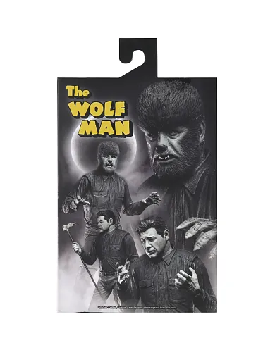 Фигурка Wolf Man — Neca Universal Monsters Ultimate Black White