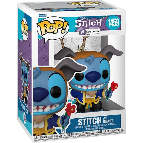 Фигурка Costume Stitch as Beast — Lilo & Stitch Funko Pop! Vinyl 1459