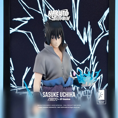 Фигурка Naruto Sasuke Uchiha Neon — Tsume 1/9 Scale PVC Figure