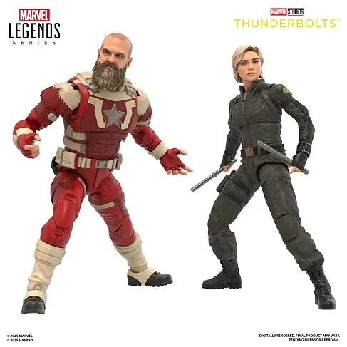 Фигурка Thunderbolts Yelena Belova and Red Guardian — Hasbro Marvel Legends 2-pack