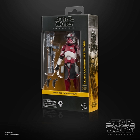 Фигурка Clone Wars Clone Commander Thorn — Hasbro Star Wars Black Series Figure