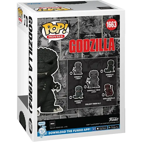 Фигурка Godzilla 70th Anniversary Shin Godzilla 2016 — Funko Pop! Vinyl 1665