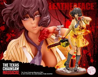 Фигурка Мисс Кожаное Личико от Kotobukiya задает жару