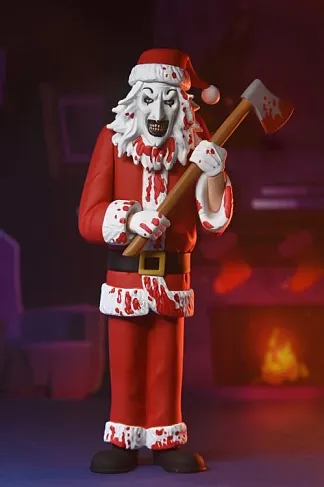 Фигурка Terrifier 3 Art the Clown (Bloody Santa Suit) — Neca Toony Terrors Figure