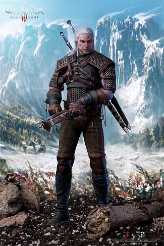 Фигурка Geralt of Rivia 1/6 — PureArts PA010TW Witcher 3 Wild Hunt