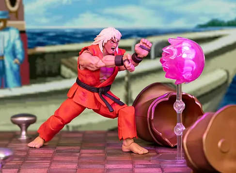 Фигурка Violent Ken — Jada Ultra Street Fighter II Figure Limited Edition Deluxe