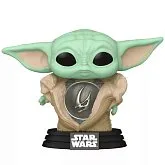 Фигурка Mandalorian Din Grogu w Armor — Star Wars Funko Pop! Vinyl 712
