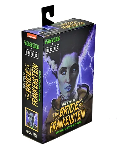 Фигурка Ultimate April as Bride of Frankenstein — Neca Universal Monsters x Teenage Mutant Ninja Turtles