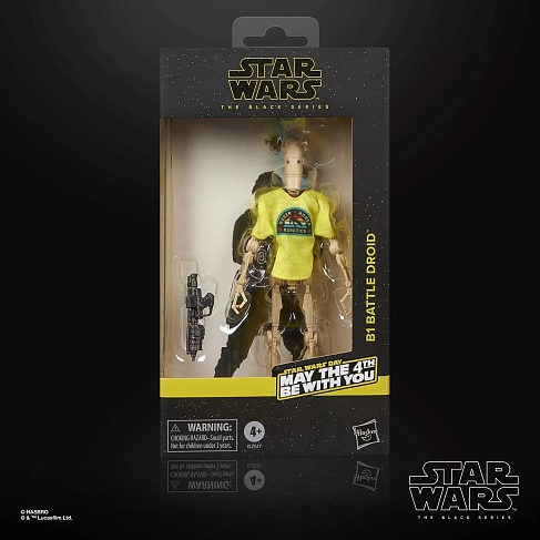 Фигурка May The 4th Battle Droid — Hasbro Star Wars Black Series Figure