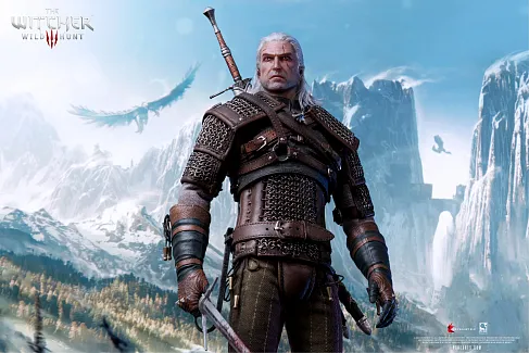 Фигурка Geralt of Rivia 1/6 — PureArts PA010TW Witcher 3 Wild Hunt