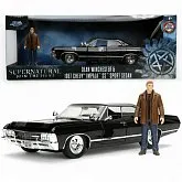 Модель Supernatural 1967 Cheavy Impala w Dean Winchester Figure — 1:24 Die-cast Model