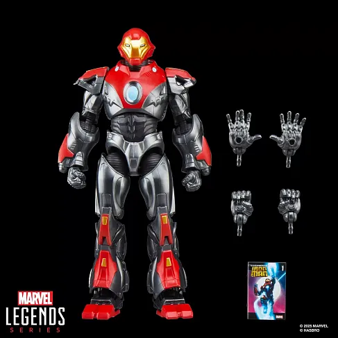 Фигурка Ultimate Iron Man — Hasbro Marvel Legends Mini Comics