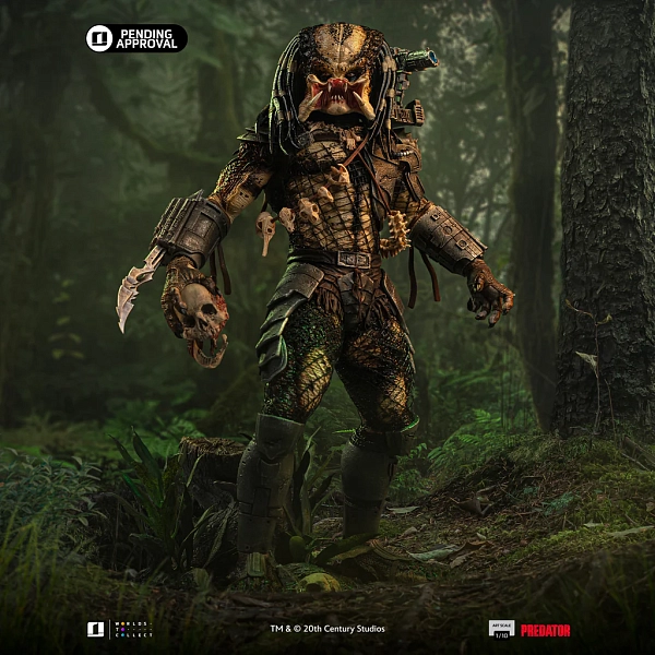 Фигурка Хищник 1987 — Iron Studio Predator Jungle Hunter 1/10