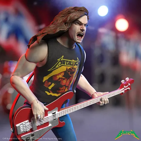Фигурка Cliff Burton Superhero Poster — Super7 Metallica Ultimates Figure
