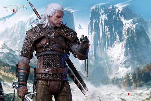 Фигурка Geralt of Rivia 1/6 — PureArts PA010TW Witcher 3 Wild Hunt
