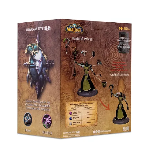 Фигурка Undead Priest Warlock Common — McFarlane Toys World of Warcraft Figure