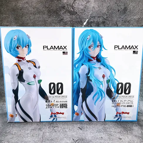 Фигурка Rebuild Of Evangelion Rei Ayanami — Plamax Model Kit Figure