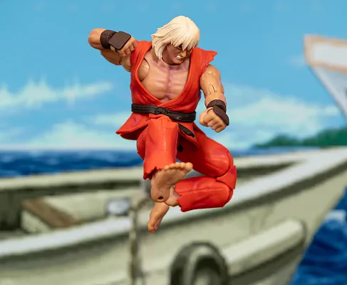 Фигурка Violent Ken — Jada Ultra Street Fighter II Figure Limited Edition Deluxe