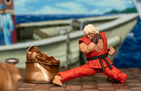 Фигурка Violent Ken — Jada Ultra Street Fighter II Figure Limited Edition Deluxe