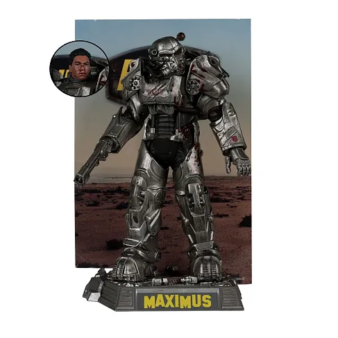 Фигурка Fallout Lucy Maximus The Ghoul and Vault Boy — McFarlane Toys Movie Maniacs Posed Figure 4-Pack
