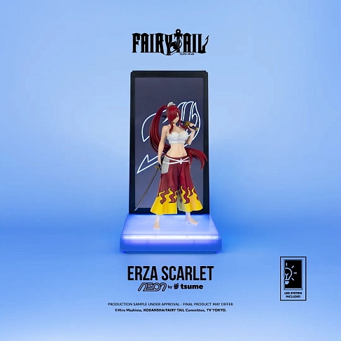 Фигурка Fairy Tail Erza Scarlet Neon — Tsume 1/9 Scale PVC Figure