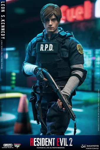 Первая официальная фигурка Леона Кеннеди из римейка "Resident Evil 2"
